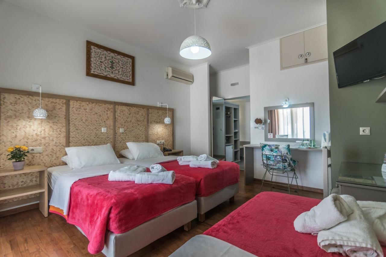 Aklidi Hotel Mytilene Bagian luar foto